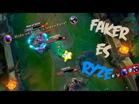 Ryze vs Vladimir - Faker - S7 (HIGHLIGHTS, RUNAS, BUILD Y MAESTRIAS)