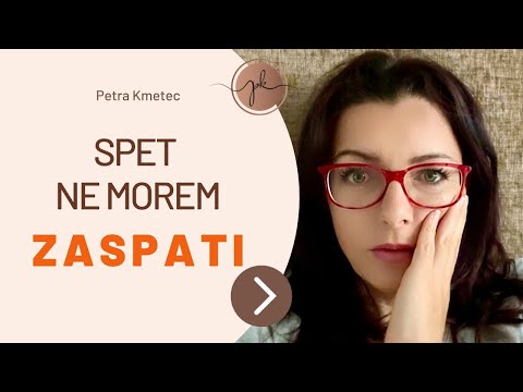 Kaj storiti, kadar ne moremo zaspati? Kako se lahko pripravimo na spanec?
