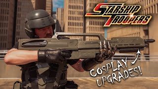 Starship Troopers Cosplay Upgrades - Resin Cast M3 Helmet and 3D Printed Morita Finishing Techniques