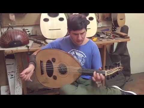 1908 Emmanouel Venios ( Manol) oud played by ILIAS repaired by Dimitris