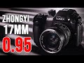 Zhongyi Mitakon Longueur focale fixe Speedmaster 17mm F/0.95 – MFT