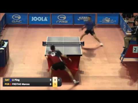 Qatar Open 2015 Highlights: LI Ping vs FREITAS Marcos (Round Of 16)