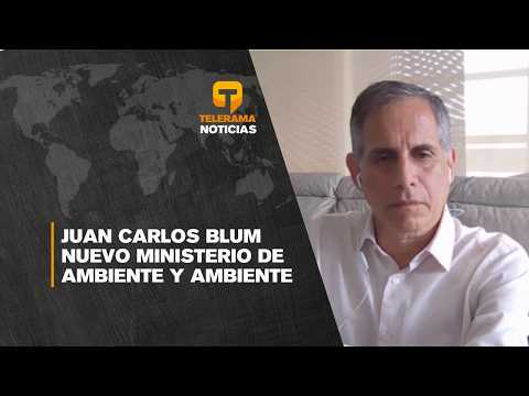 Juan Carlos Blum nuevo ministerio de ambiente y ambiente