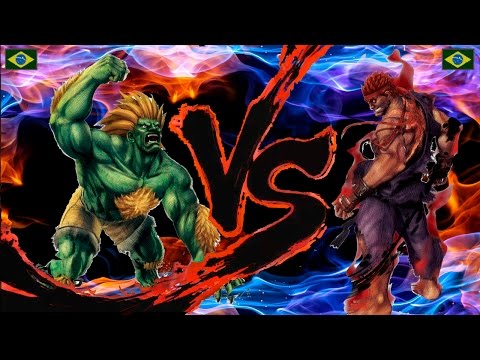 VenularRhombus4 «Blanka» -VS- SHIN_PR «#4 Evil Ryu» USF4