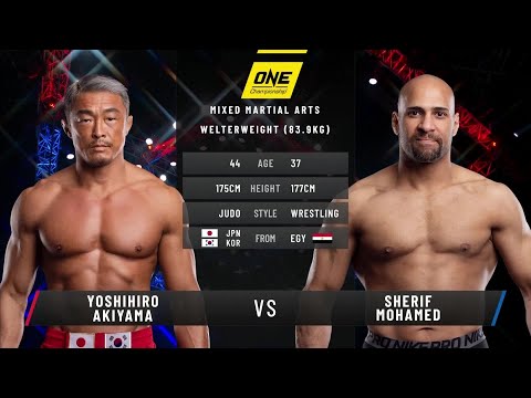 Yoshihiro Akiyama vs. Sherif Mohamed | Full Fight Replay