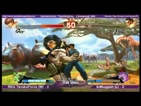 Tourneyplay March SSF4 Singles - RKG TanakaForce (W) (GUY) vs Duggish (L) (HON) - Grand Finals 1