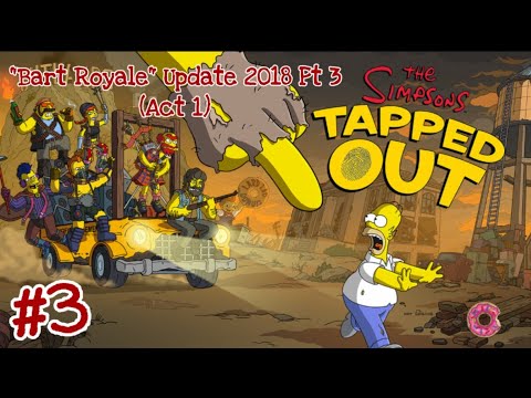 The Simpsons: Tapped Out [267] "Bart Royale" Update (2018) Pt 3 {Store Items}