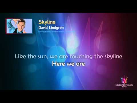 David Lindgren Skyline -- (On screen Lyrics)