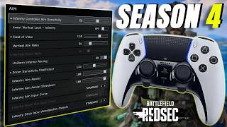 After 900 Hours, I Found the BEST Controller Settings (BF6 season 4)