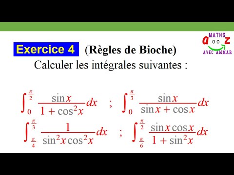 Exercice corrigé. Calcul d'intégrales. Règles de Bioche