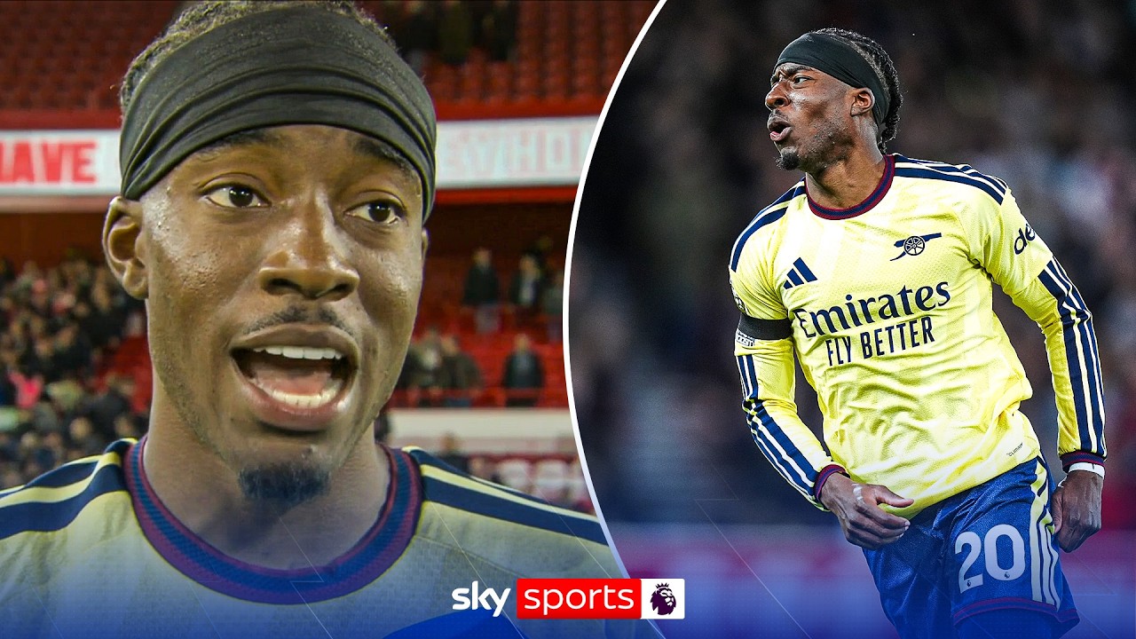 "We showed champions spirit tonight" | Noni Madueke reacts to getting Arsenal late winner at Forest