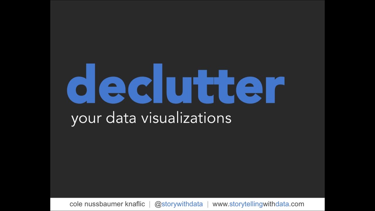 How to declutter data visualizations (5 steps)