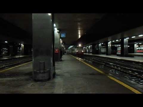 E656.058 in partenza con l' ICN 35055 (1955) Roma Termini - Siracusa/Palermo Centrale