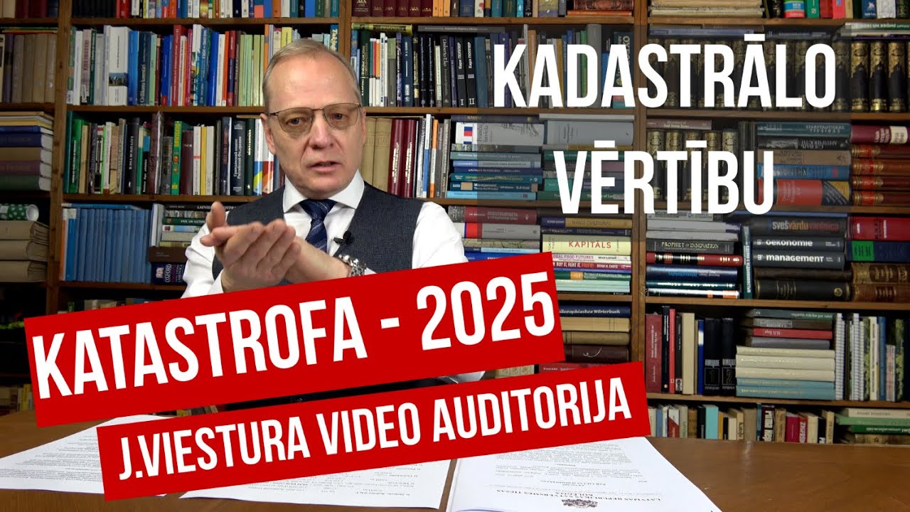 Jaunums! Kadastrālo vērtību katastrofa. 2025. Jānis Viesturs (Nr.84). #nekustamaisīpašums