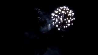 preview picture of video 'Fireworks in Corydon, Indiana'