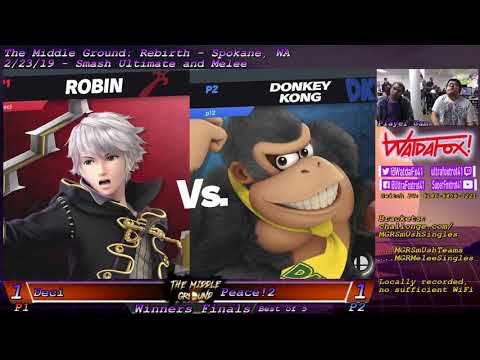 MG: Rebirth - Ult. Singles WF - Deci (Robin) vs. Peace!2 (Donkey Kong)