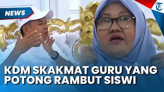 Dicecar Dedi Mulyadi, Guru BK SMKN 2 Garut Ungkap Alasan Potong Rambut Siswi karena Makeup Menor