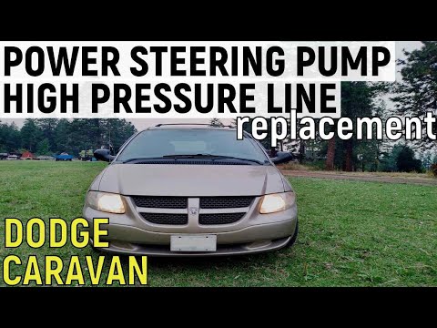 Dodge Caravan: How To Replace Power Steering Pump, High Pressure Line and Reservoir 3 in 1