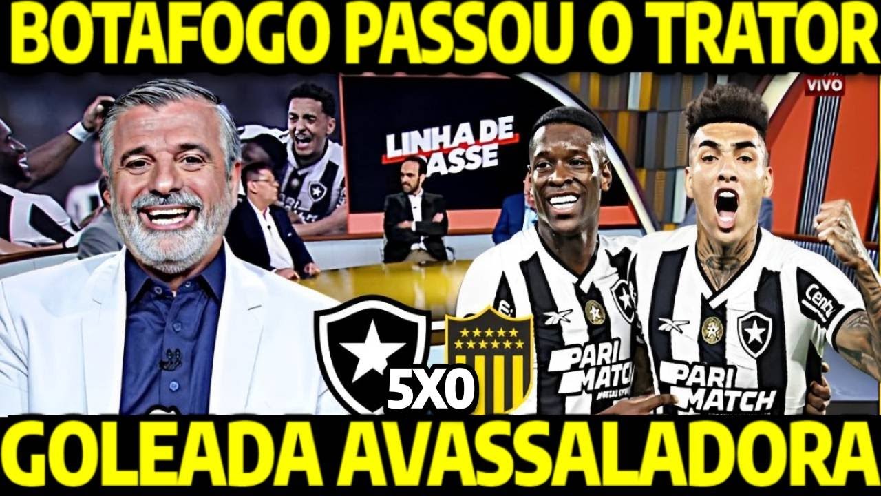 MÍDIA SE RENDE AO BOTAFOGO! ''FOGÃO AMASSOU O PENÃROL'' BOTAFOGO 5X0 PENÃROL! NOTÍCIAS DO BOTAFOGO