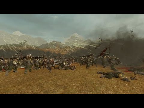 200 Reaper Bolt Throwers vs 4600 Orcs! Total War: Warhammer Monobattles