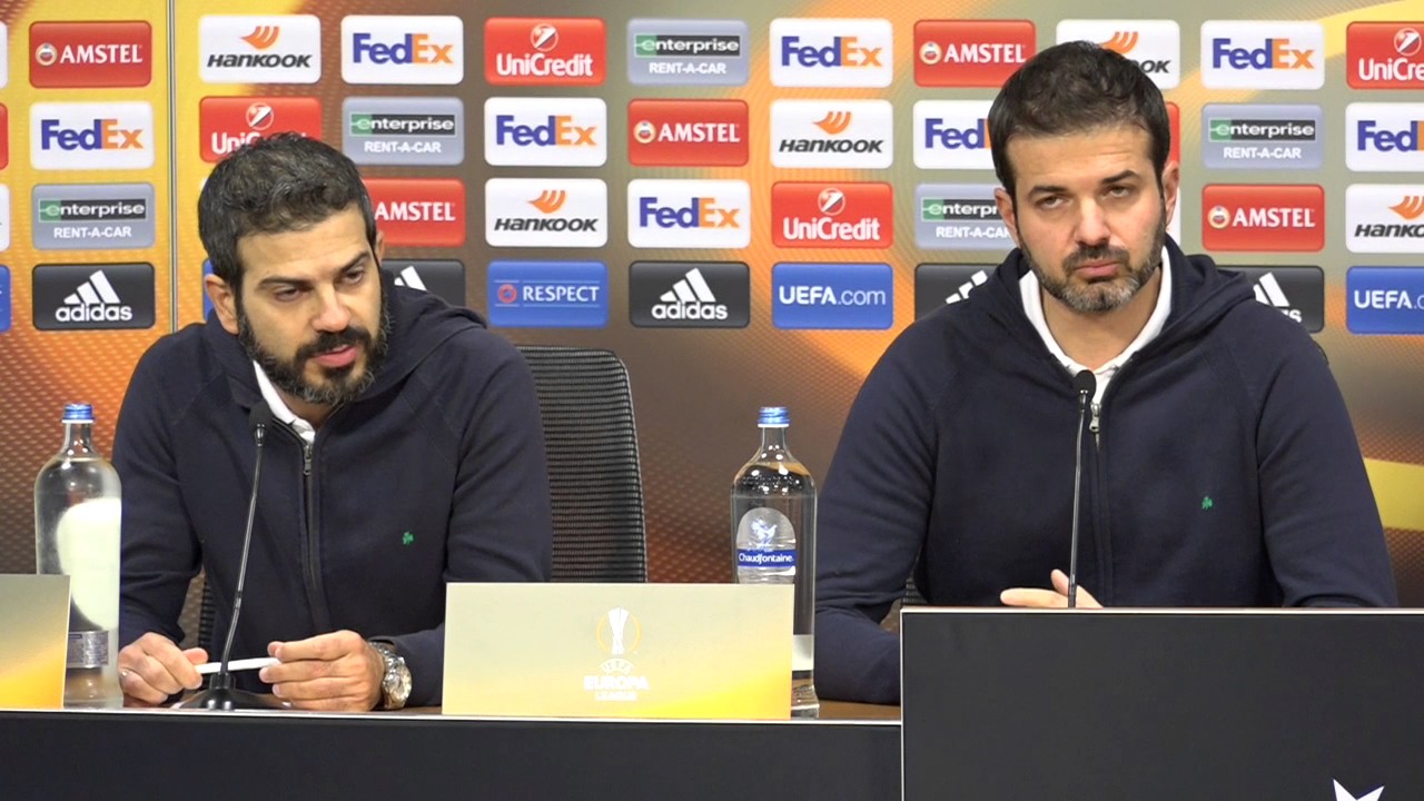 Η συνεντευξη Τυπου πριν τον αγωνα Άγιαξ – Παναθηναϊκος | pao.gr