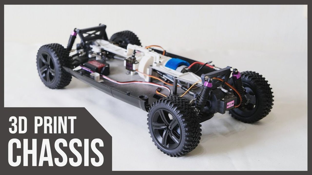 Land Rover Discovery 5 - 3d printed rc car 1-8 scale 3D Print Model