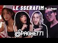 COUPLE REACTS TO LE SSERAFIM 르세라핌 SPAGHETTI Feat J Hope Of BTS OFFICIAL MV
