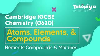 Elements, Compounds and Mixtures