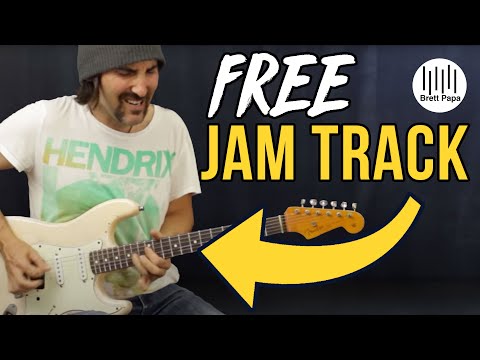 Free Jam Track - E Blues - Mixing Major And Minor Pentatonic Scales - How To Solo - Guitar Lesson