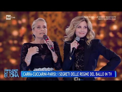 Carrà-Cuccarini-Parisi: regine delle sigle tv - La Volta Buona 21/01/2025