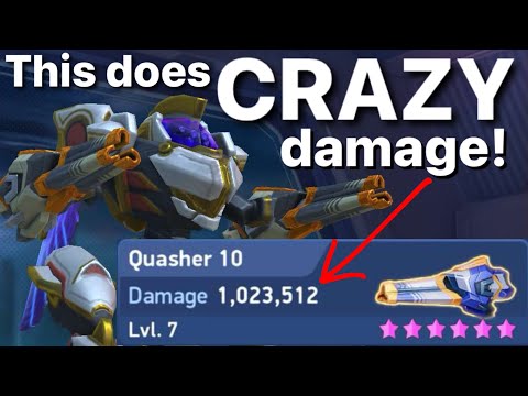 NEW Weapon Quasher does over 1 MILLION Damage!