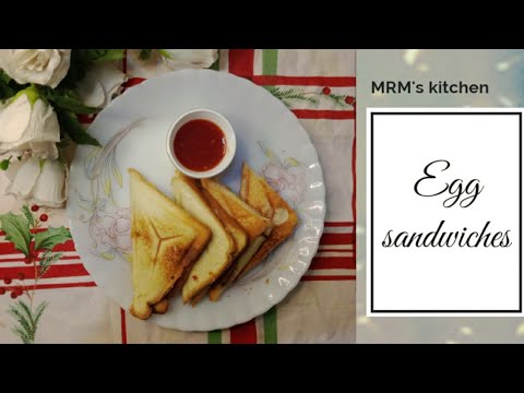 Egg Sandwiches | easy and quick sandwich recipe by mrm's kitchen