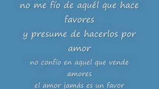 Luis Miguel - No Me Fio