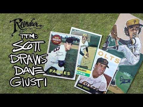 Dave Giusti Doodle and 4/4 Autograph TTM Success