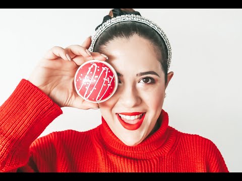 CHERRY-ISH VALENTINES MAKEUP🍒💕 | Maria Georgiadou