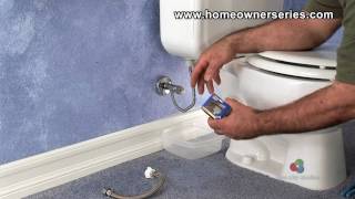 How to Fix a Toilet - Water Supply Valve Replacement - Part 1 of 2