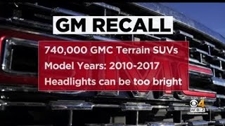 More Than 740,000 GMC SUVs Recalled; Headlights Too Bright