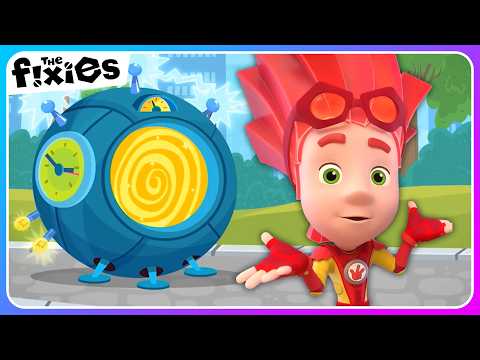 The Fixies Want To Build a Time Machine | The Fixies | Educational Cartoons For Kids - Kingdom Kids Zone, Little Learners - The Fixies
