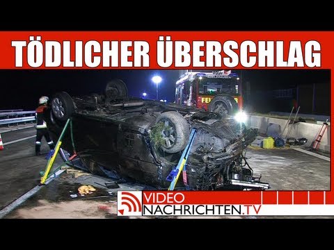 Tödlicher Verkehrsunfall auf A8, 13 Fahrzeuge beteiligt | Nachrichten | VideonachrichtenTV