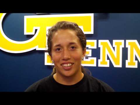 Irina Falconi Talks GT Women's Tennis (5/4/10)