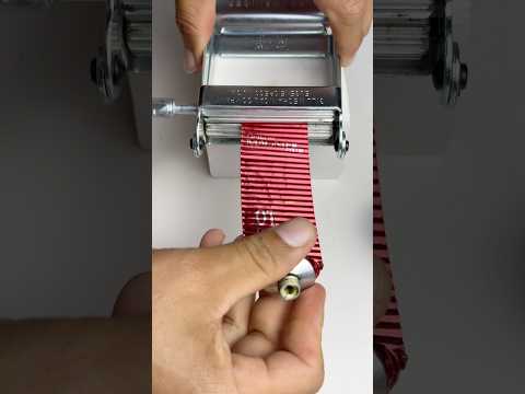 Metal Roller vs Red Dye Tube 🔥⚙️ #shorts #asmr #oddlysatisfying