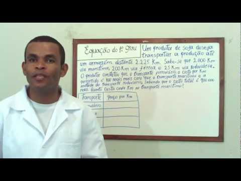 Equação do 1º Grau. Aprenda montar e resolver uma equação do primeiro grau, Aula 106