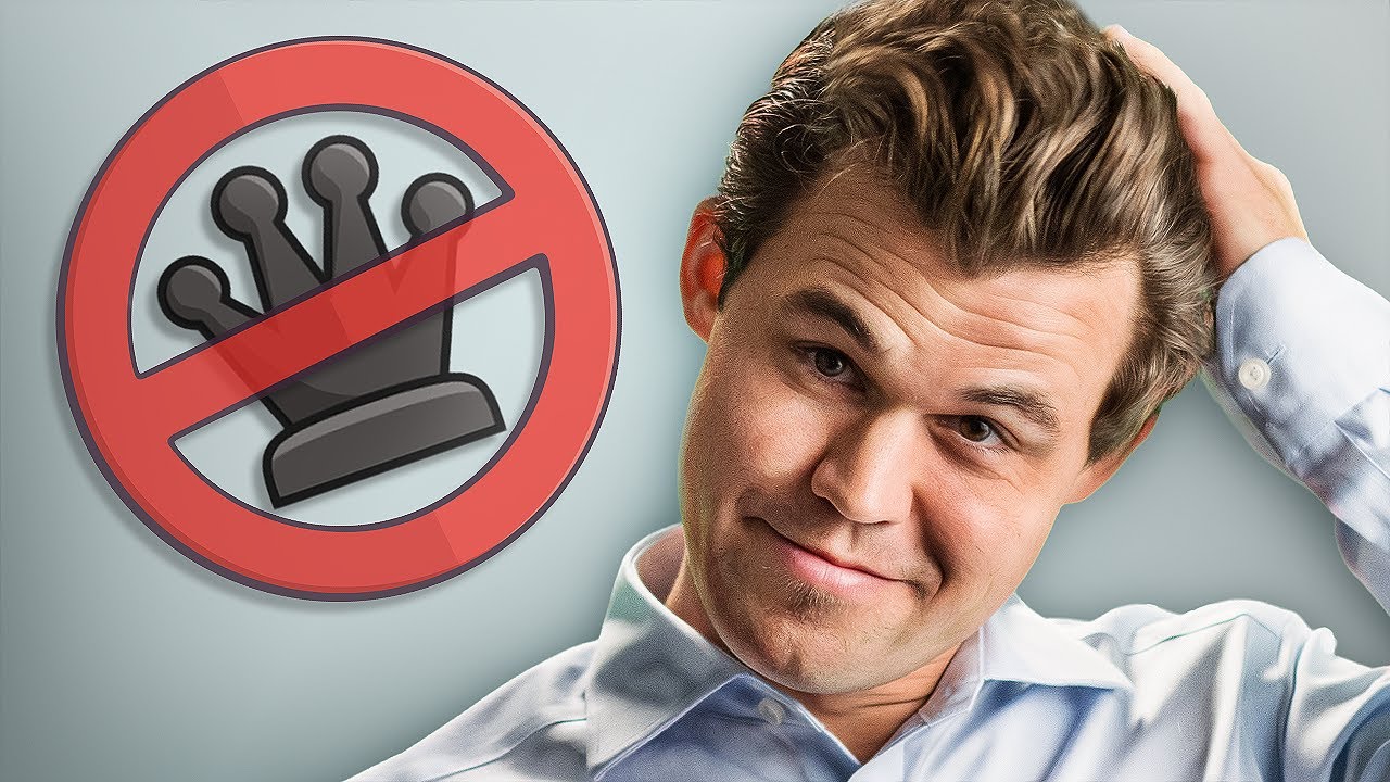 Magnus Carlsen Wins Without His Queen