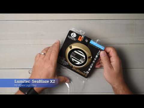 Lumitec SeaBlaze X2 LED Underwater Light by Apex Lighting