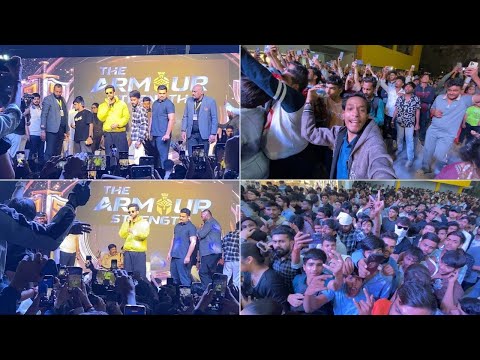 Elvish Yadav at Gota Ahmedabad Grand Opening The Armour Strength Gym @TheSocialFactory 