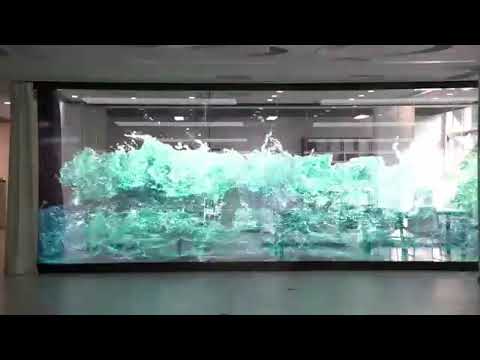 Mesmerizing 3D Water Effects on Holographic LED Screens