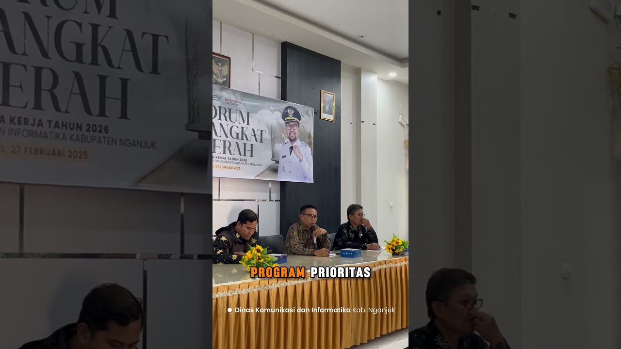 FPD Renja 2026 Diskominfo, Kampung Digital Anjuk Ladang Menjadi Indikator Kinerja Utama