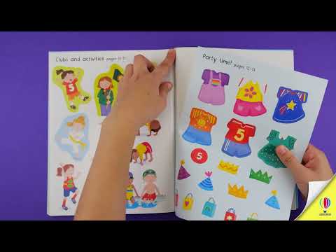 Книга First Sticker Book: Getting Dressed video 1