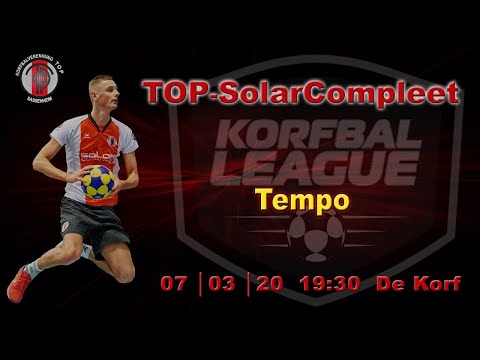 TOP/SolarCompleet tegen Tempo, zaterdag 7 maart 2020