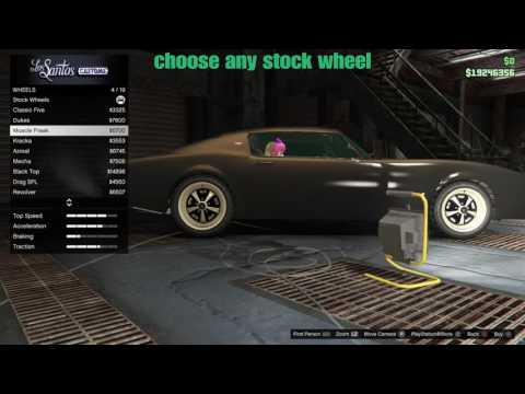 GTA5 online Hidden bleach brown rims Phoenix